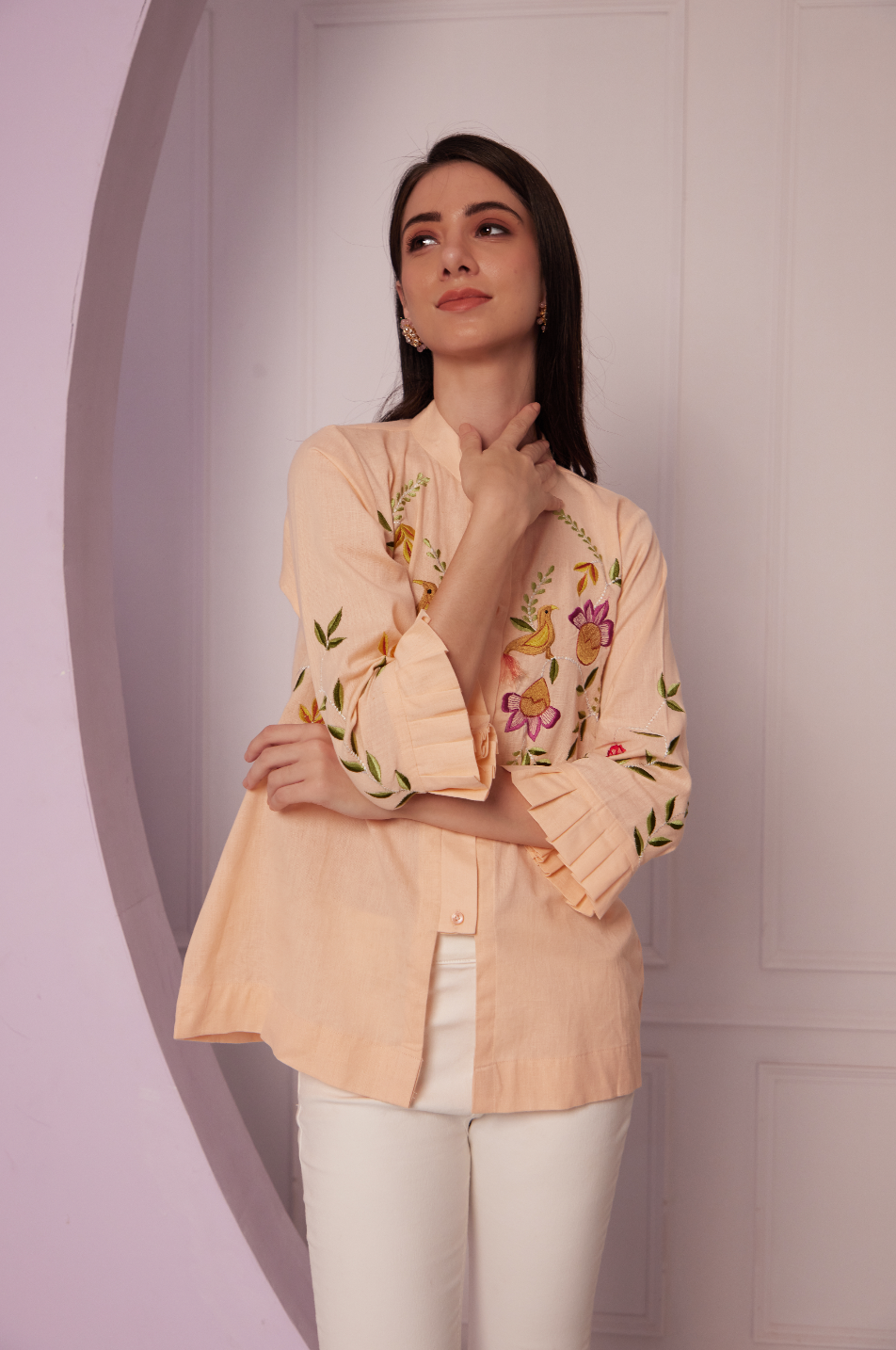 Shop Beautiful Embroidered Shirt as a Gift to your loved one – FUGA